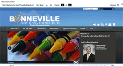 Desktop Screenshot of d93schools.org